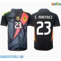 Camisa de time de futebol Argentina Emiliano Martinez #23 Goleiro Replicas 1º Equipamento Copa America 2024 Manga Curta